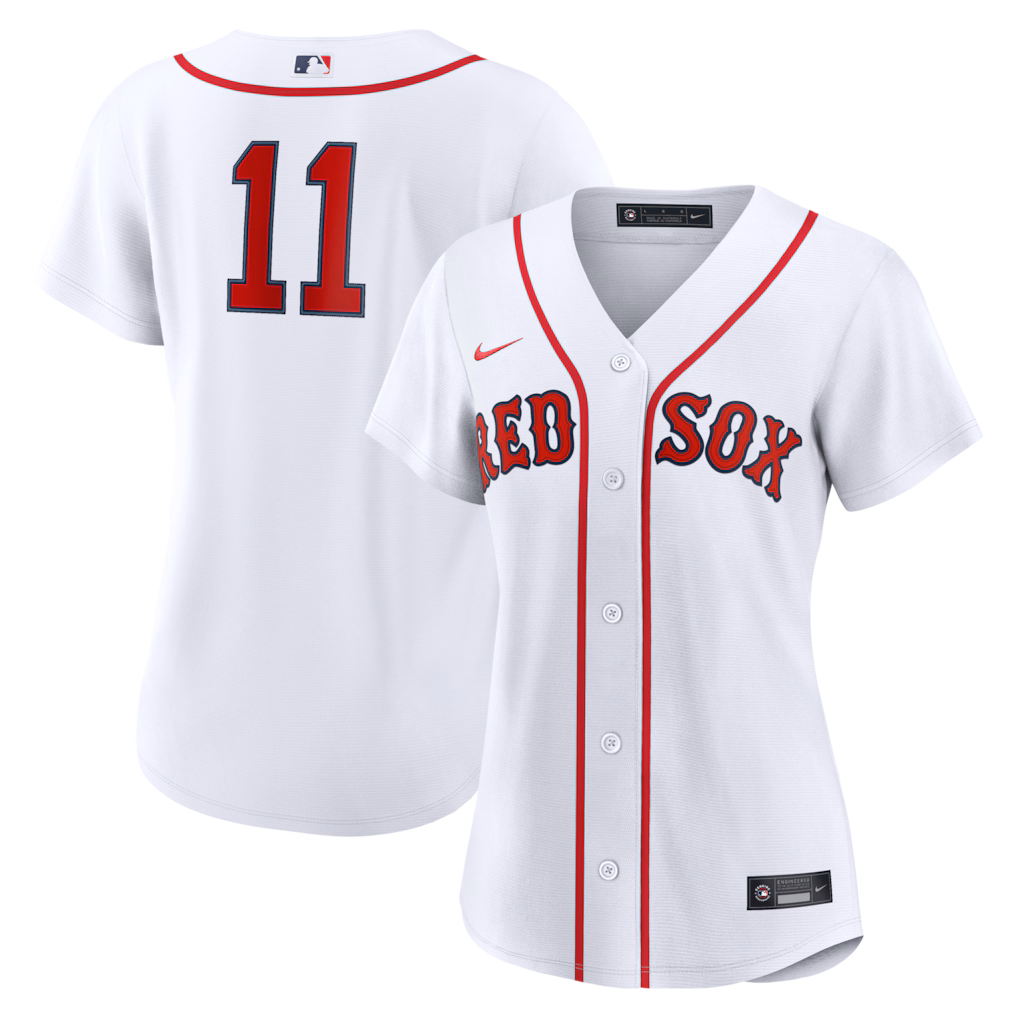 Women's Boston Red Sox Marcelo Mayer Nike White Home Replica Jersey - Vujersey Los Angeles Rams