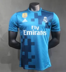 Real Madrid Retro Jersey Third Away Soccer Shirt 2017/18 - Ujersey NHL