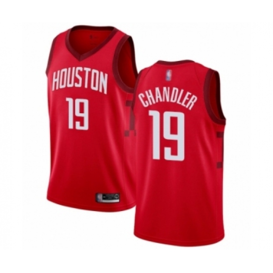 Youth Houston Rockets #19 Tyson Chandler Red Swingman Jersey - Earned Edition - Ujersey