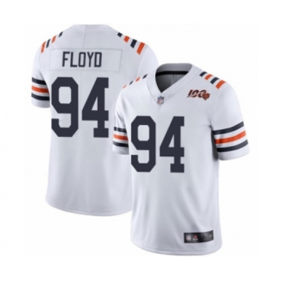 Youth Chicago Bears #94 Leonard Floyd White 100th Season Limited Football Jersey - Ujersey