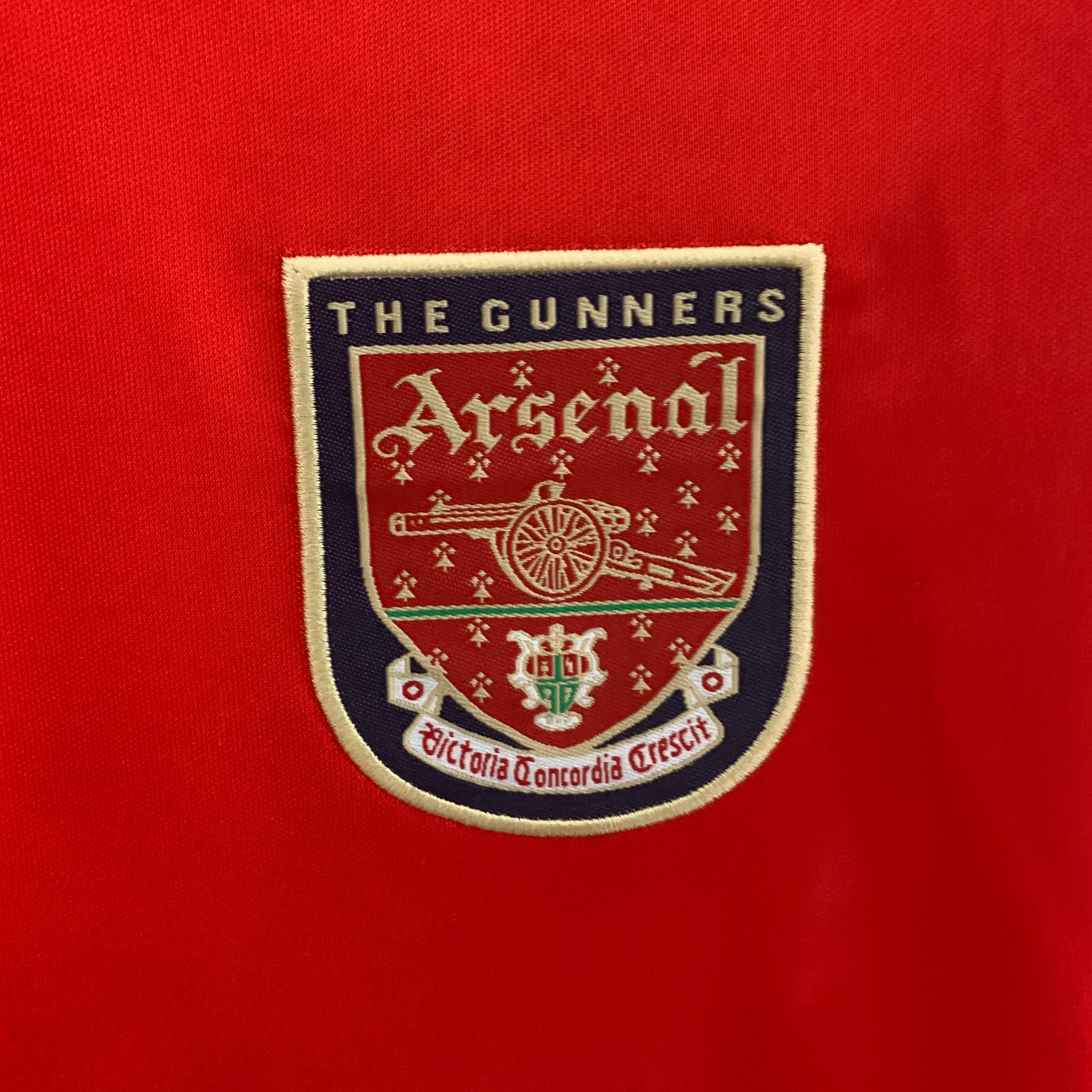 Arsenal Soccer Retro Jersey Home Custom Shirt 2000-02 - ujerseystore