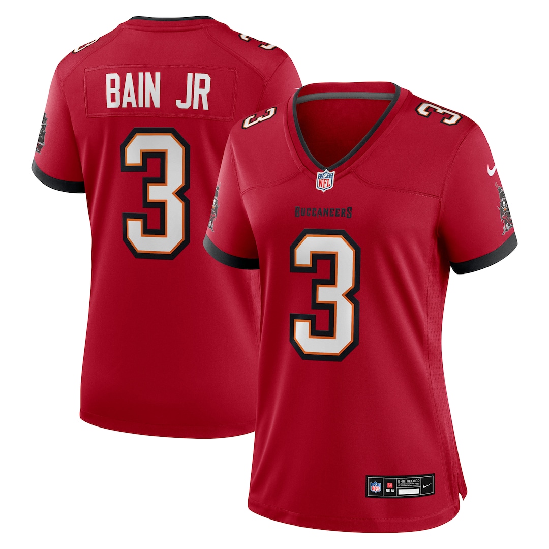 Women's Tampa Bay Buccaneers Rueben Bain Jr. Nike Red Game Jersey - Ujersey