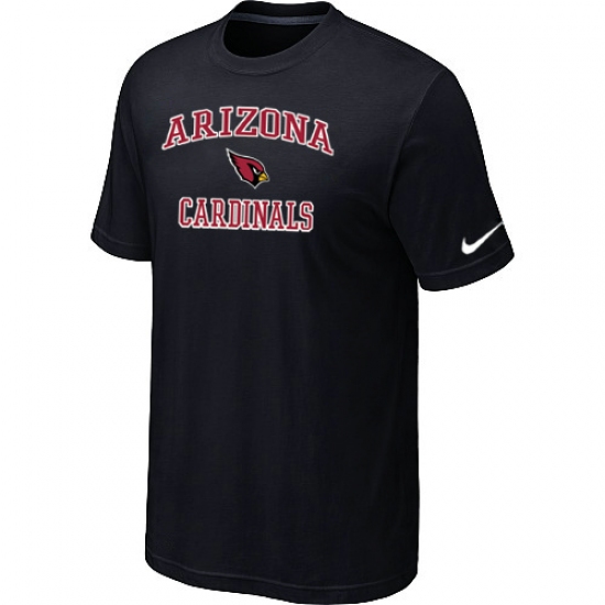 Nike Arizona Cardinals Heart & Soul NFL T-Shirt Black - Ujersey NHL