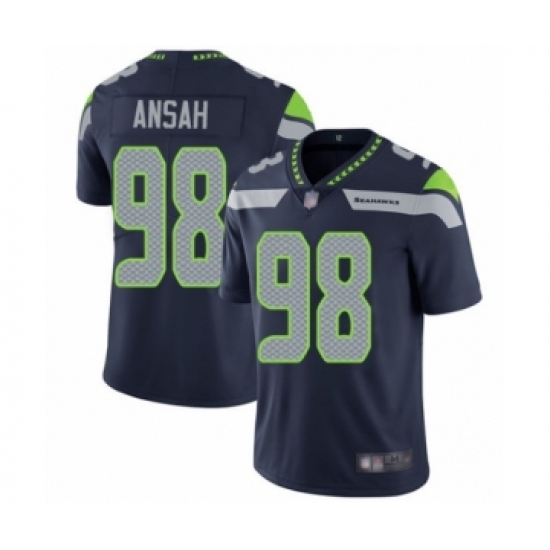 Youth Seattle Seahawks #98 Ezekiel Ansah Navy Blue Team Color Vapor Untouchable Limited Player Football Jersey - Ujersey