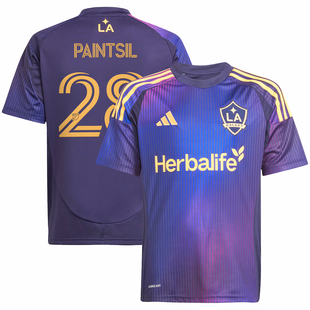 Youth LA Galaxy Joseph Paintsil adidas Navy 2025 RIZON Replica Jersey - Ujersey NHL