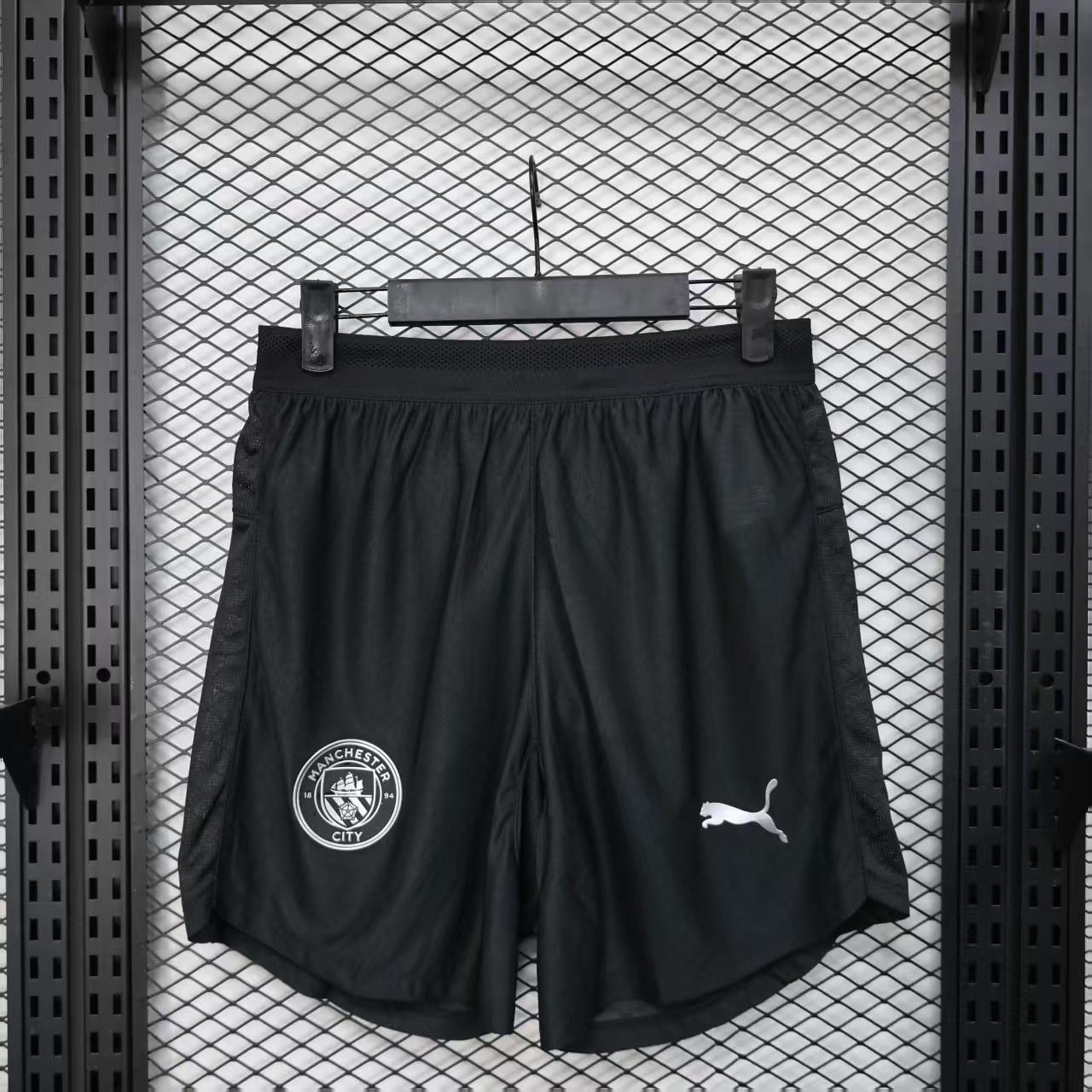 Manchester City Football Jersey black  Shorts 2025/2026