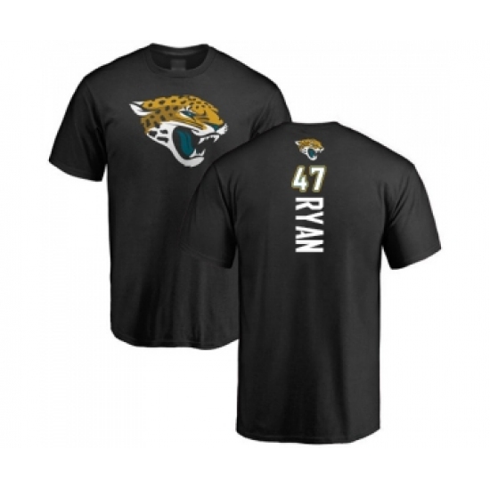 Football Jacksonville Jaguars #47 Jake Ryan Black Backer T-Shirt - Ujersey