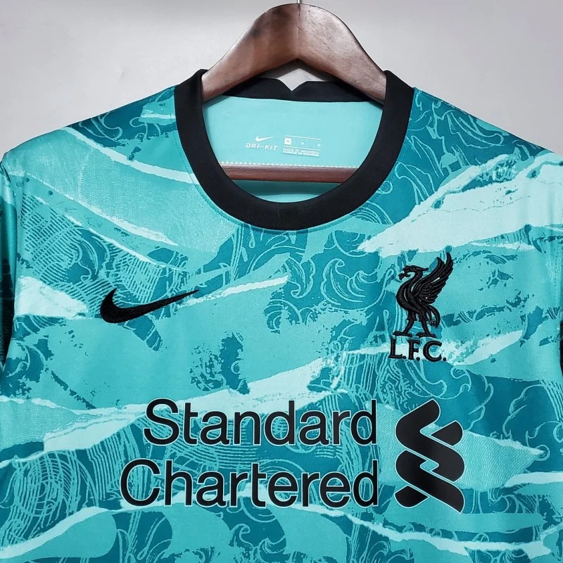 Liverpool Retro Football Jersey Away Custom Shirt 2020/21