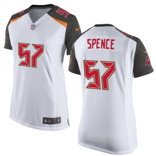 Women's Nike Tampa Bay Buccaneers #57 Noah Spence Game White NFL Jersey - Ujersey