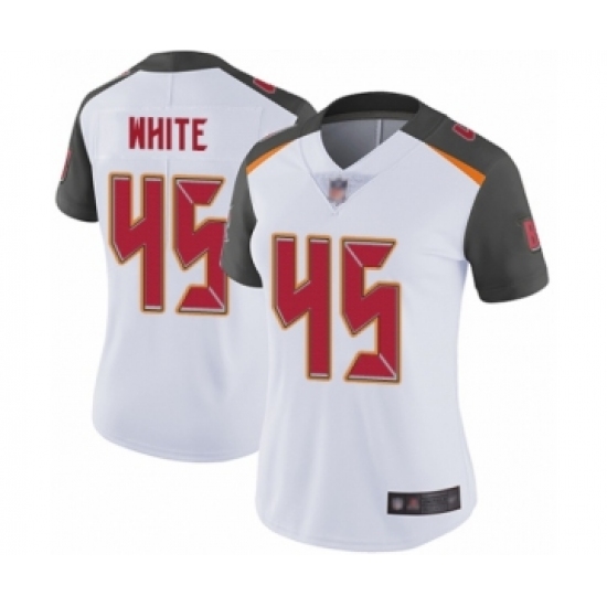 Women's Tampa Bay Buccaneers #45 Devin White Vapor Untouchable Limited Player Football Jersey - Ujersey