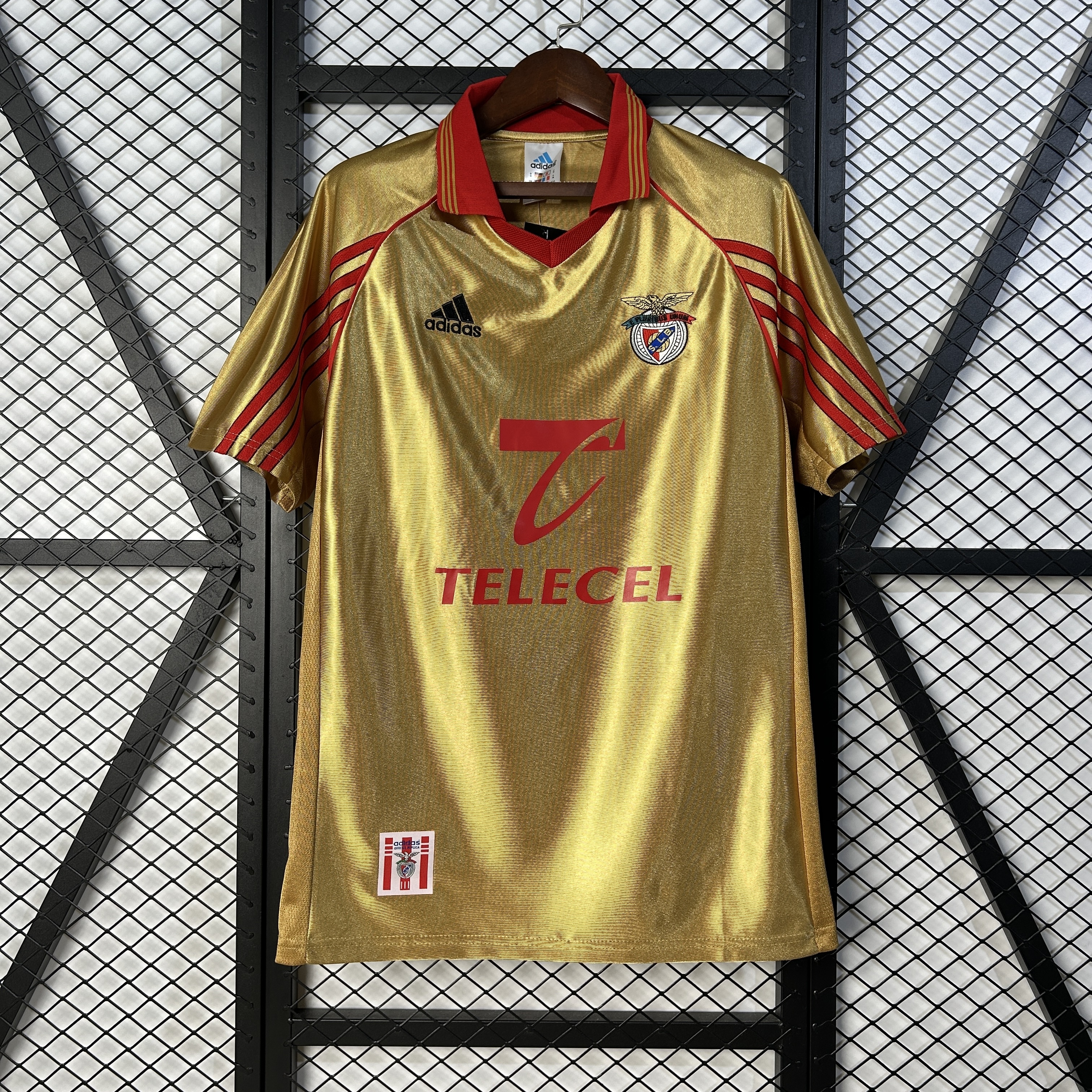 Benfica Retro Soccer Jersey Away Custom Shirt 1998/99 - Ujersey