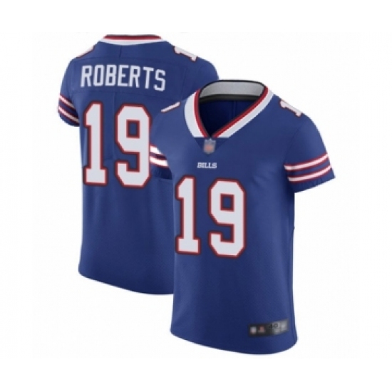 Men's Buffalo Bills #19 Andre Roberts Royal Blue Team Color Vapor Untouchable Elite Player Football Jersey - Ujersey