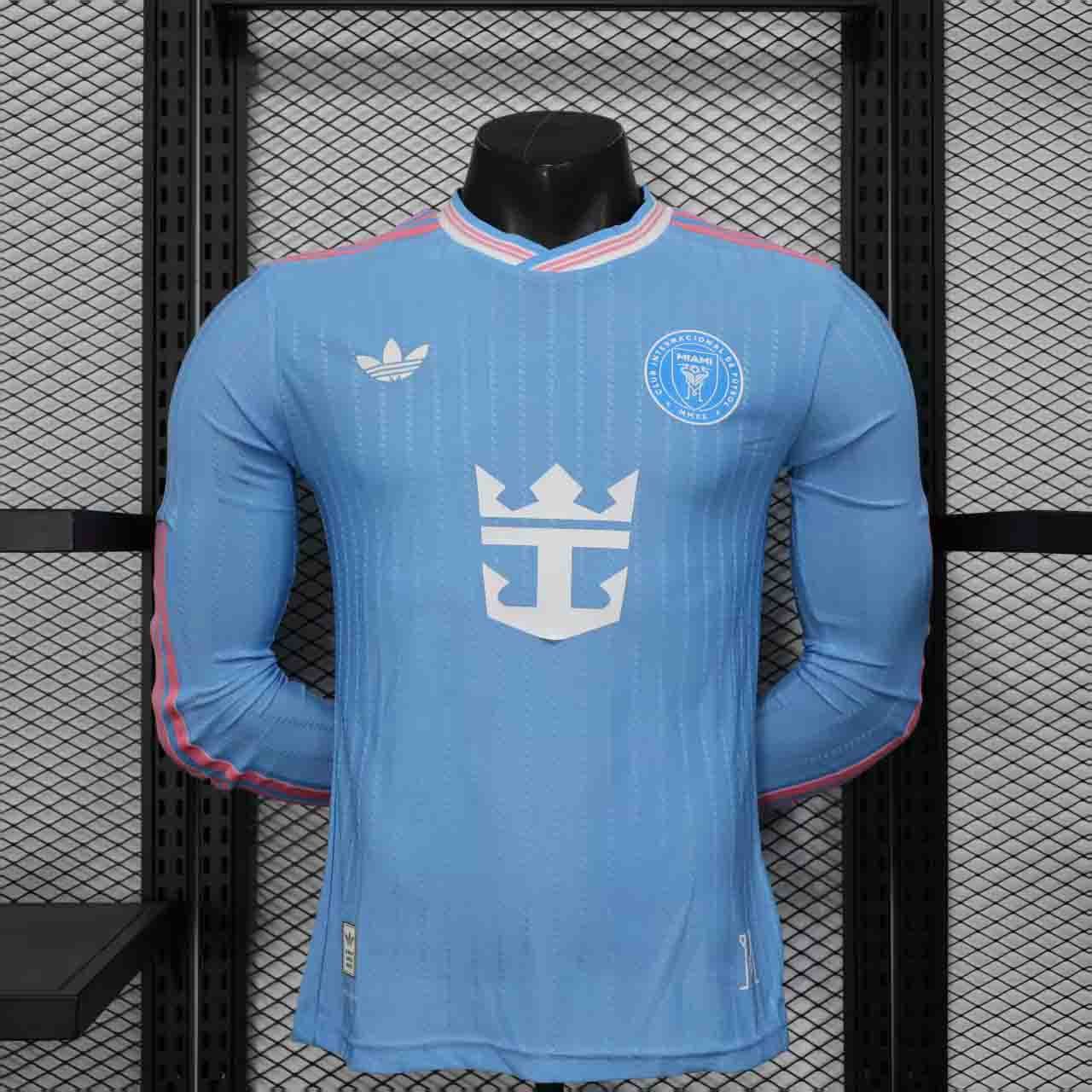 Inter Miami Soccer Jersey Third Away Long Sleeve Custom Shirt 2025 - ujerseystore