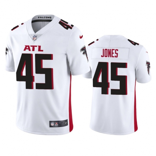 Nike Atlanta Falcons #45 Deion Jones Men's White 2020 Vapor Untouchable Limited NFL Jersey - Ujersey