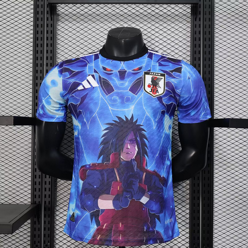 Japan Soccer Jersey Naruto and Sasuke Special Edition Shirt 2025 - Ujersey NHL