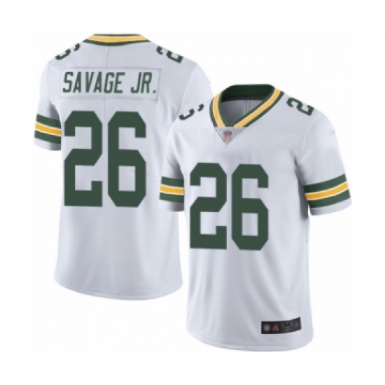 Youth Green Bay Packers #26 Darnell Savage Jr. White Vapor Untouchable Limited Player Football Jersey - Ujersey