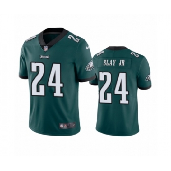 Philadelphia Eagles #24 Darius Slay Midnight Green Vapor Limited Jersey - Ujersey