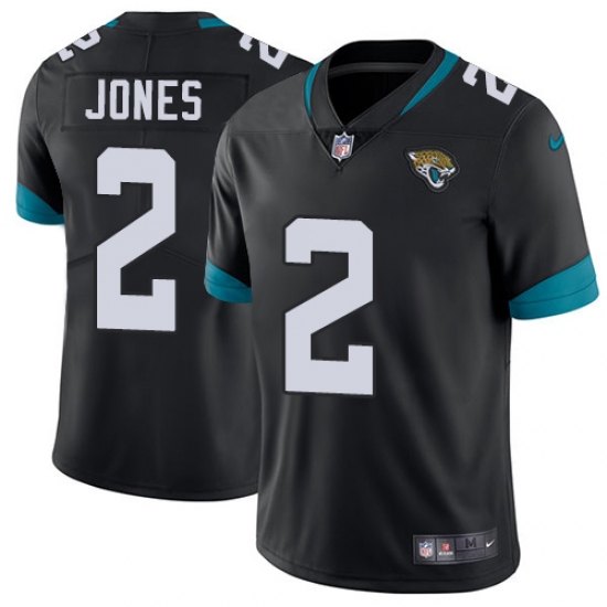 Youth Nike Jacksonville Jaguars #2 Landry Jones Black Team Color Vapor Untouchable Limited Player NFL Jersey - Ujersey