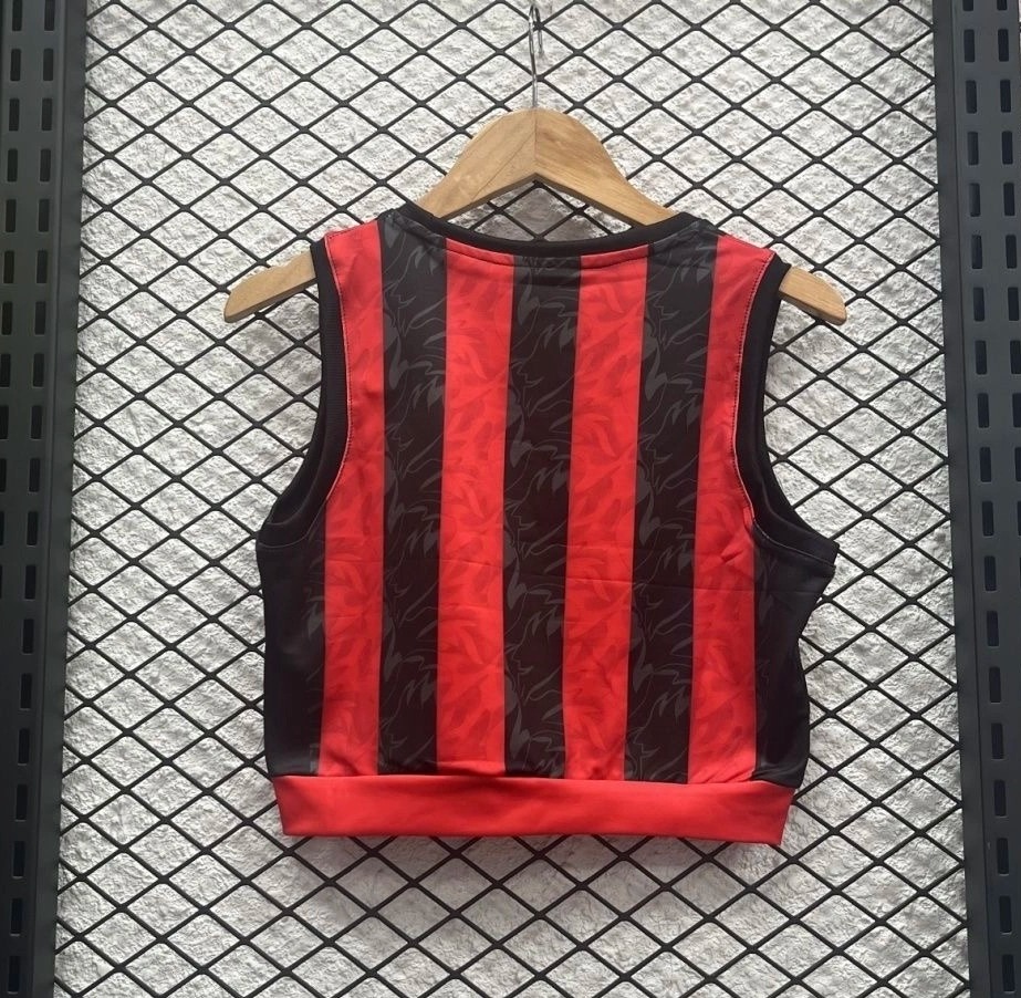AC Milan Soccer Jersey Home Women's Vest 2025/26