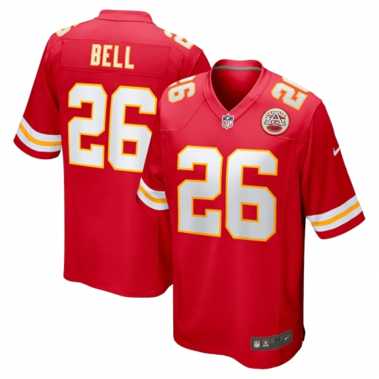 Men's Kansas City Chiefs #26 Le'Veon Bell Nike Red Limited Jersey - Ujersey