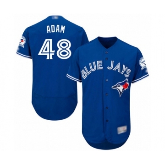 Men's Toronto Blue Jays #48 Jason Adam Blue Alternate Flex Base Authentic Collection Baseball Player Jersey - Ujersey