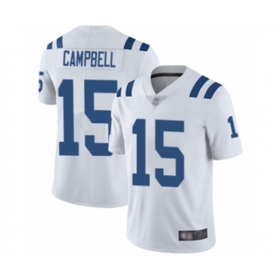 Youth Indianapolis Colts #15 Parris Campbell White Vapor Untouchable Limited Player Football Jersey - Ujersey