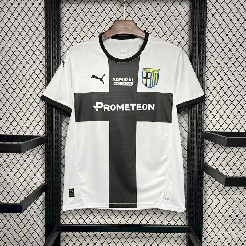 Parma Soccer Jersey Home Custom Shirt 2024/25 - ujerseystore