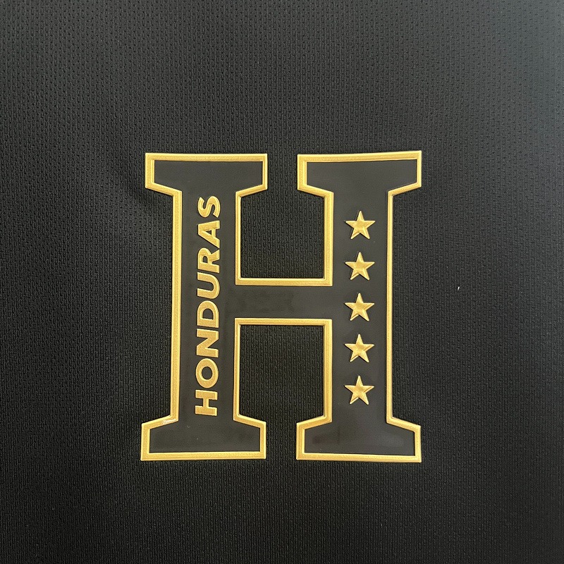 Honduras Soccer Jersey Black Special Edition Custom Shirt 2024 - ujerseystore