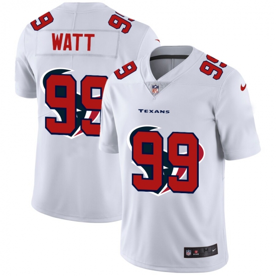 Men's Houston Texans #99 J.J. Watt White Nike White Shadow Edition Limited Jersey - Ujersey