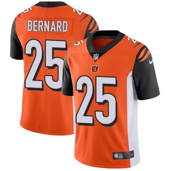 Youth Nike Cincinnati Bengals #25 Giovani Bernard Vapor Untouchable Limited Orange Alternate NFL Jersey - Ujersey