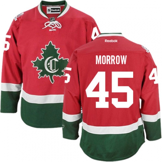 Women's Reebok Montreal Canadiens #45 Joe Morrow Authentic Red New CD NHL Jersey - Ujersey