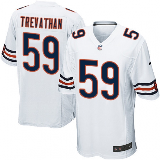 Men's Nike Chicago Bears #59 Danny Trevathan Game White NFL Jersey - Ujersey