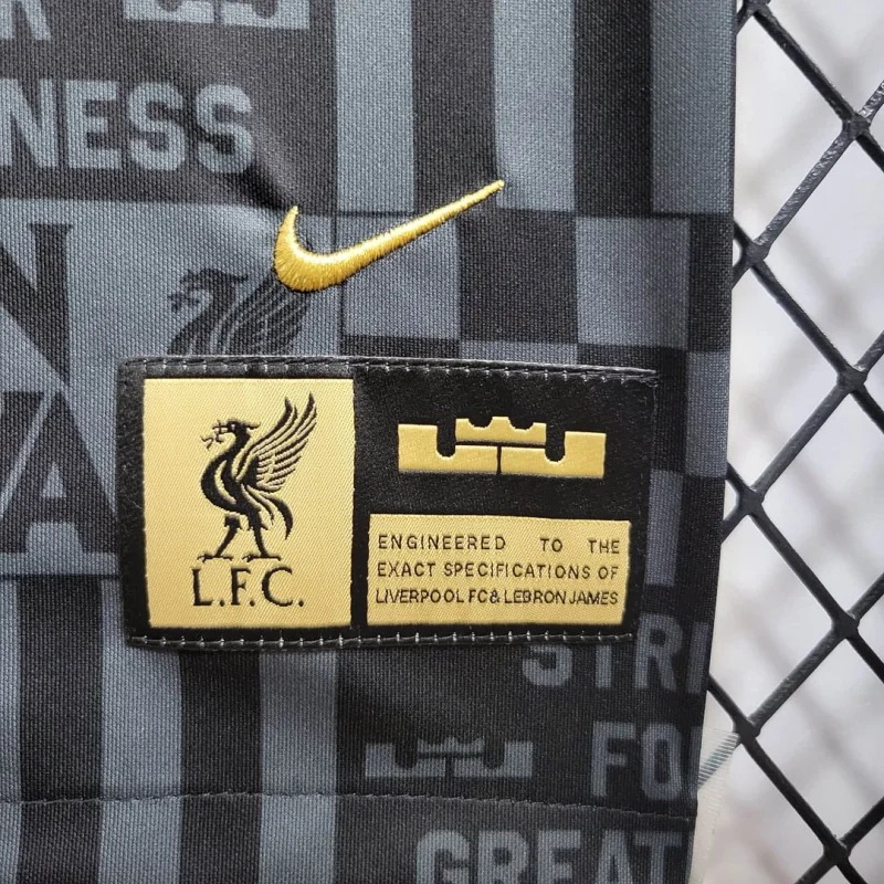 Liverpool Football Jersey x LeBron James Joint Special Edition Custom Shirt 2024/25 - ujerseystore