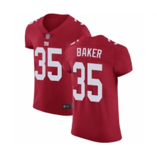 Men's New York Giants #35 Deandre Baker Red Alternate Vapor Untouchable Elite Player Football Jersey - Ujersey