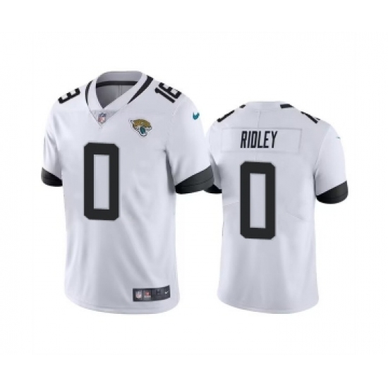 Men's Jacksonville Jaguars #0 Calvin Ridley White Vapor Untouchable Limited Stitched Jersey - Ujersey