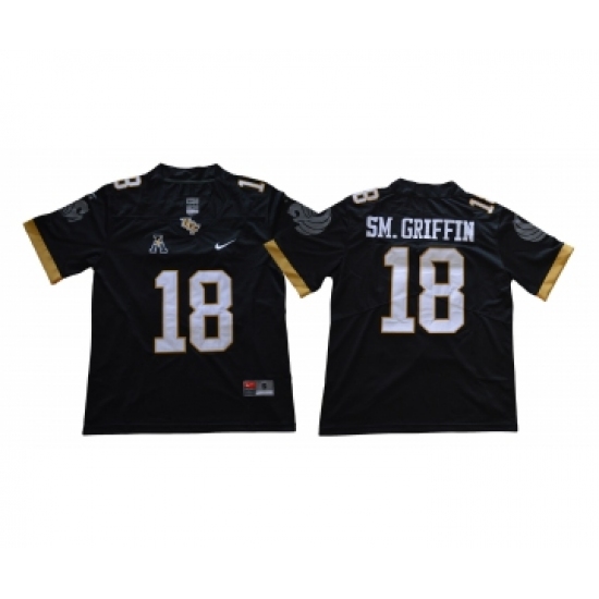 UCF Knights 18 Shaquem Griffin Black College Football Jersey - Ujersey