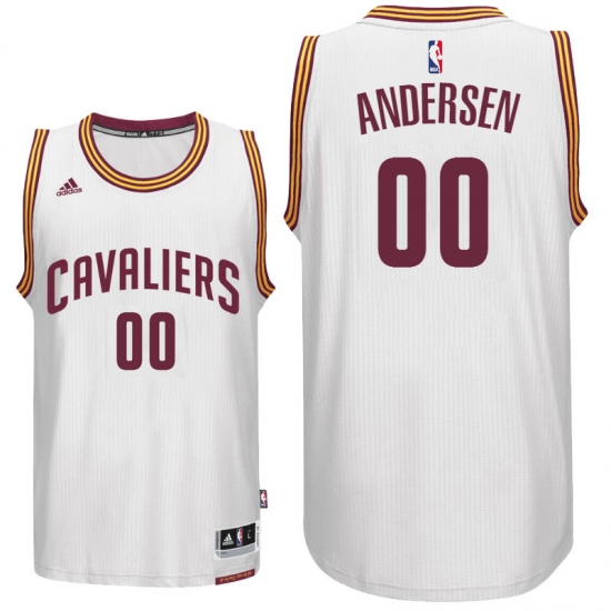 Cleveland Cavaliers #00 Chris Andersen New Swingman White Home Jersey - Ujersey