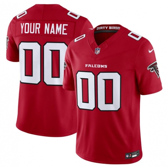 Men's Atlanta Falcons Active Player Custom Red 2026 New F.U.S.E. Vapor Untouchable Limited Football Stitched Jersey - Ujersey