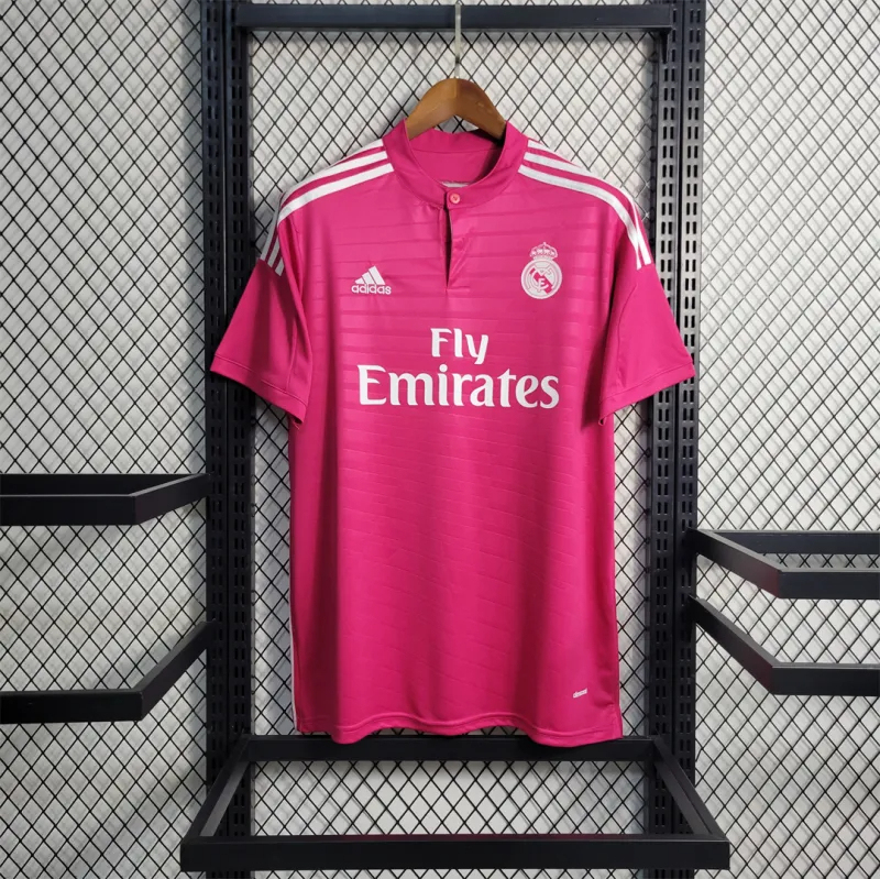Real Madrid Retro Jersey Away Custom Soccer Shirt 2014/15 - Ujersey Shop