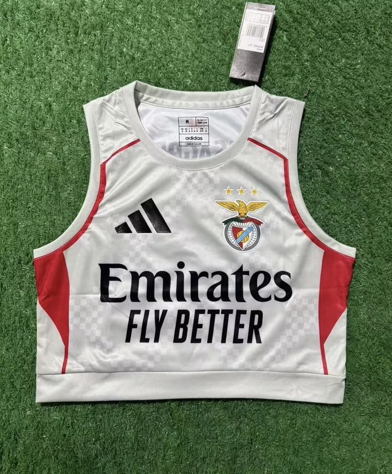 Benfica Soccer Jersey Away Women's Vest 2025/26 - U-jersey