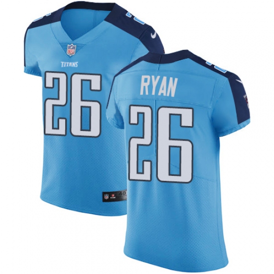 Men's Nike Tennessee Titans #26 Logan Ryan Light Blue Team Color Vapor Untouchable Elite Player NFL Jersey - Ujersey