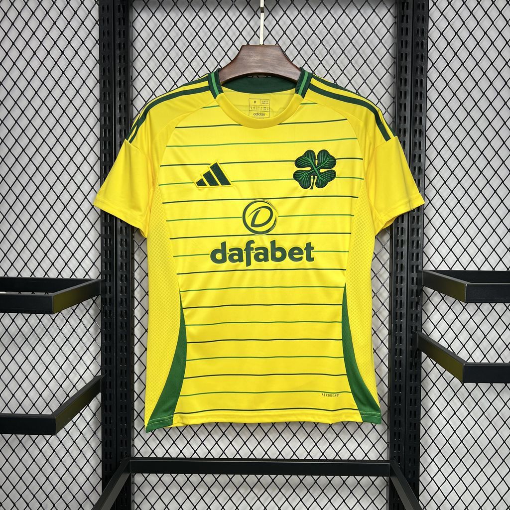 Celtic Soccer Jersey Away Custom Shirt 2024/25 - ujerseystore