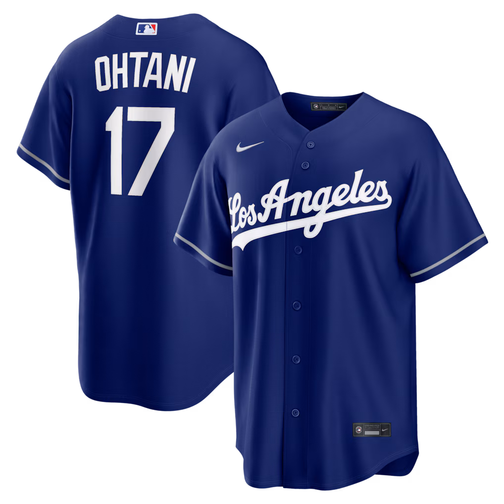 Men's Los Angeles Dodgers Shohei Ohtani Nike Royal Alternate Replica Jersey - Ujersey