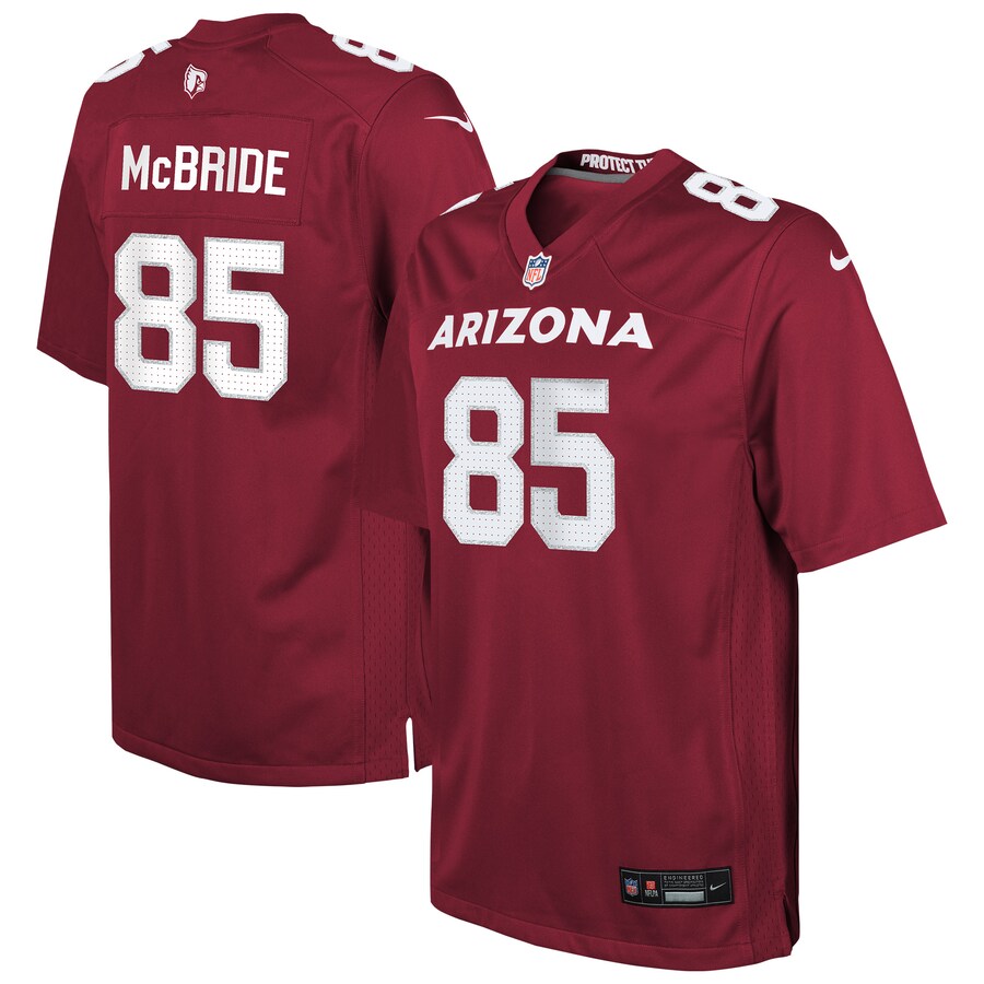 Youth Arizona Cardinals Trey McBride Nike Cardinal Team Game Jersey - Ujersey
