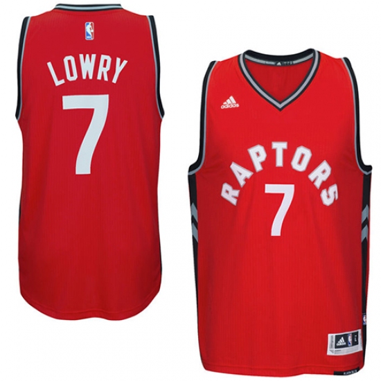 Youth Adidas Toronto Raptors #7 Kyle Lowry Swingman Red NBA Jersey - Ujersey