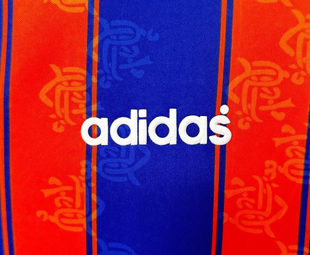 Rangers FC Retro Soccer Jersey Away Custom Shirt 1993-94 - ujerseystore