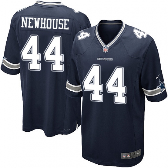 Men's Nike Dallas Cowboys #44 Robert Newhouse Game Navy Blue Team Color NFL Jersey - Ujersey