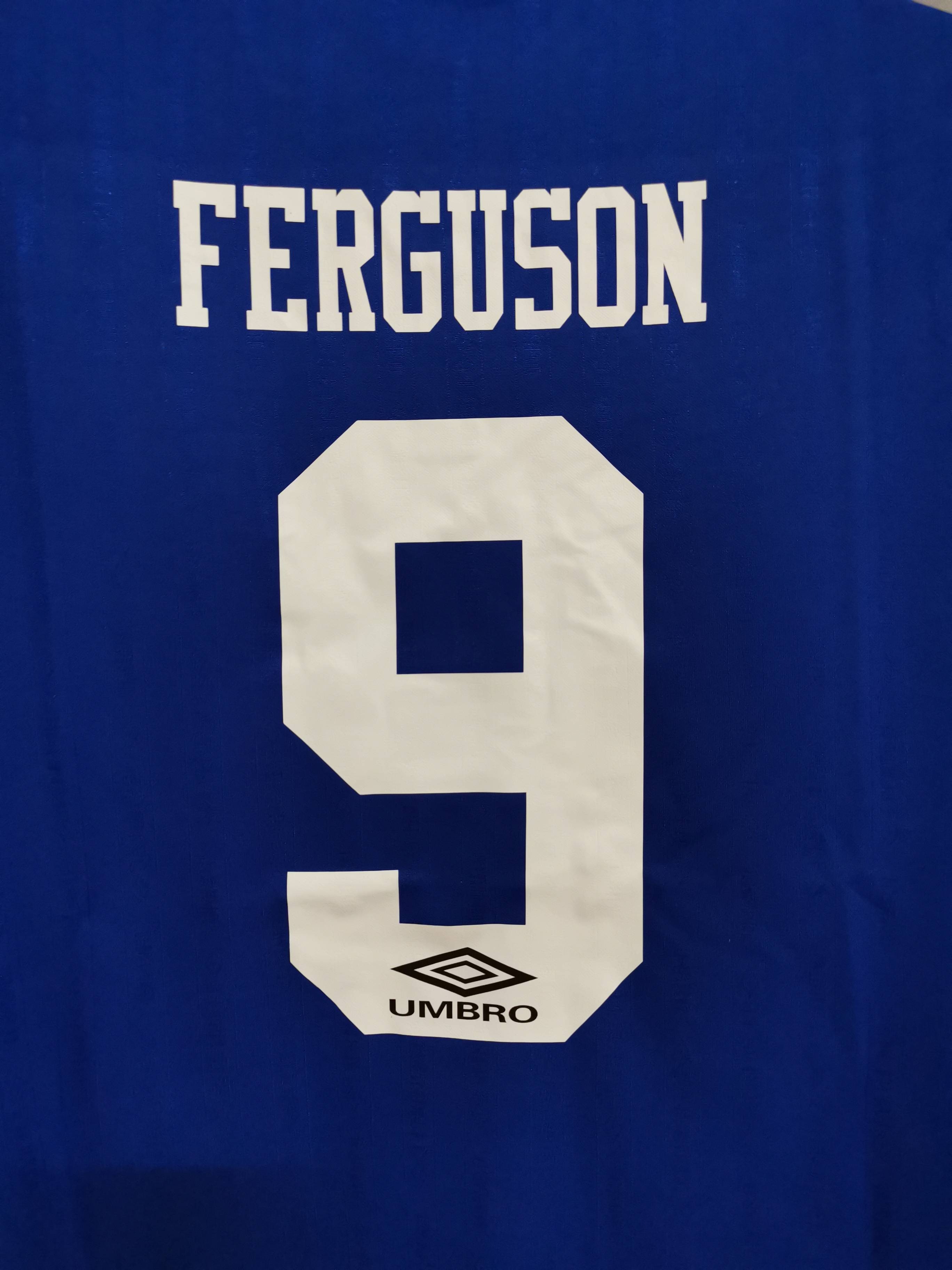Everton Retro Football Jersey Home Custom Shirt 1994/95 - ujerseystore