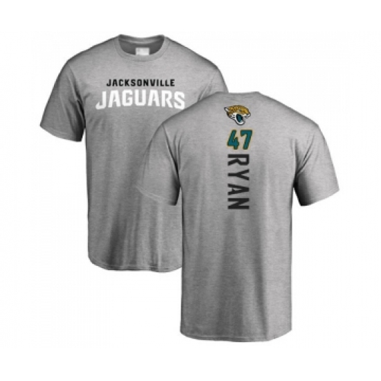 Football Jacksonville Jaguars #47 Jake Ryan Ash Backer T-Shirt - Ujersey