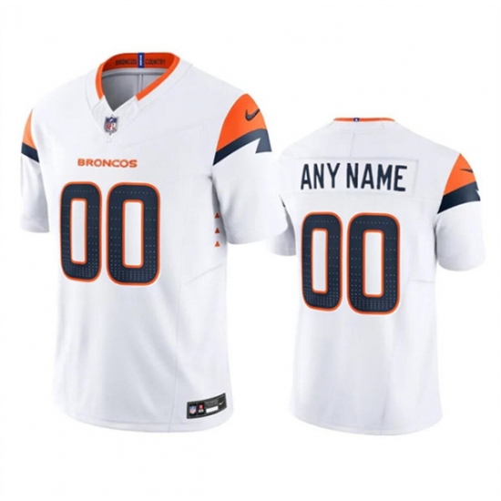 Men's Denver Broncos Active Player Custom White 2024 F.U.S.E. Vapor Limited Football Stitched Jersey - Ujersey